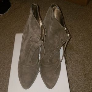Calvin Klein Suede Booties